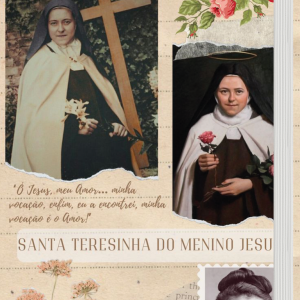Caderno Moleskine Sem Pauta Santa Teresinha do Menino Jesus